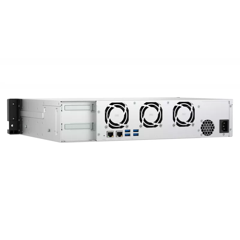 QNAP TS-855EU-8G NAS/opslagserver rack (2U) Intel Atom® C5125 8 GB DDR4 0 TB QuTS hero Black