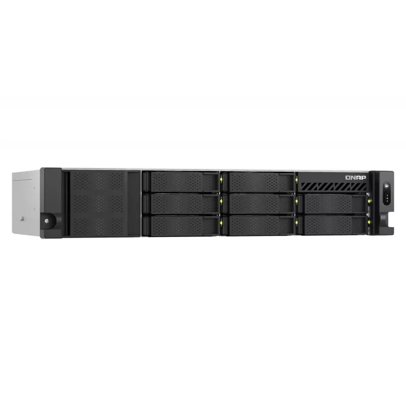 QNAP TS-855EU-8G NAS/opslagserver rack (2U) Intel Atom® C5125 8 GB DDR4 0 TB QuTS hero Black