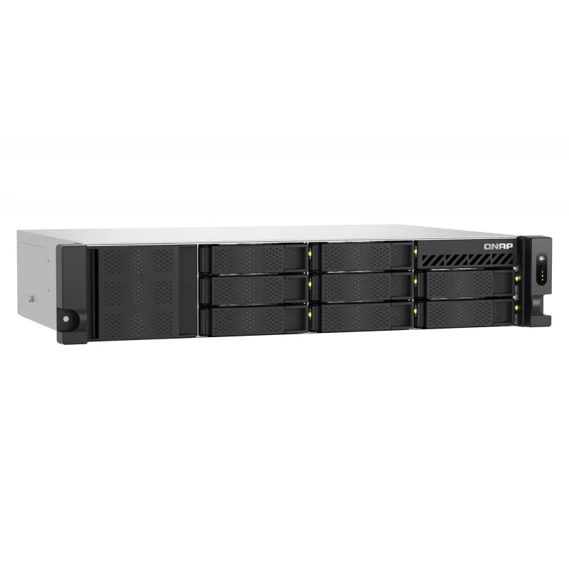 QNAP TS-855EU-8G NAS/opslagserver rack (2U) Intel Atom® C5125 8 GB DDR4 0 TB QuTS hero Black