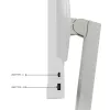 Lenovo C24d-20 computermonitor 61 cm (24 inch) 1920 x 1200 pixels Full HD LED grijs, wit