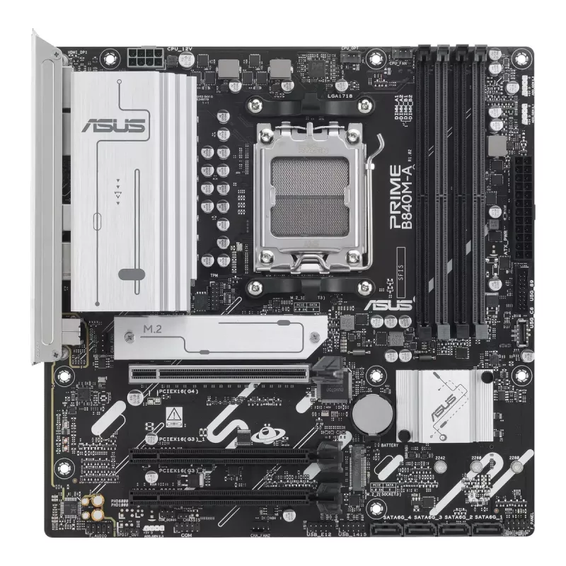 Moederbord ASUS PRIME B840M-A-CSM AMD B840 socket AM5 micro ATX