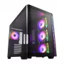 FSP M580-BA Behuizing Midi Tower mITX, mATX zwart ARGB