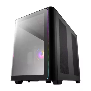 FSP M580-BA Behuizing Midi Tower mITX, mATX zwart ARGB