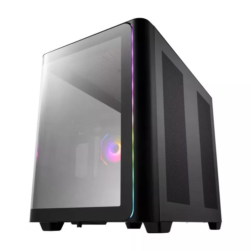 FSP M580-BA Behuizing Midi Tower mITX, mATX zwart ARGB