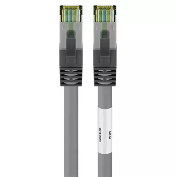 Netwerkkabel Goobay CAT 8.1 Patchkabel RJ-45 Cat8.1 2m grijs
