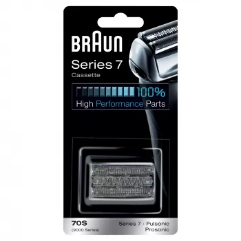Braun Series 7 70S vervangcassette met scheerkop voor elektrisch scheerapparaat – zilver