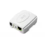 DIGITUS USB-printserver, 1-poort 1x RJ45, 1x USB A, USB 2.0 voor alle gangbare besturingssystemen