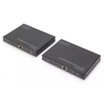 DIGITUS HDMI 2.0 HDMI KVM-extender set – 70 m, USB 1.1, touchpanel-ondersteuning