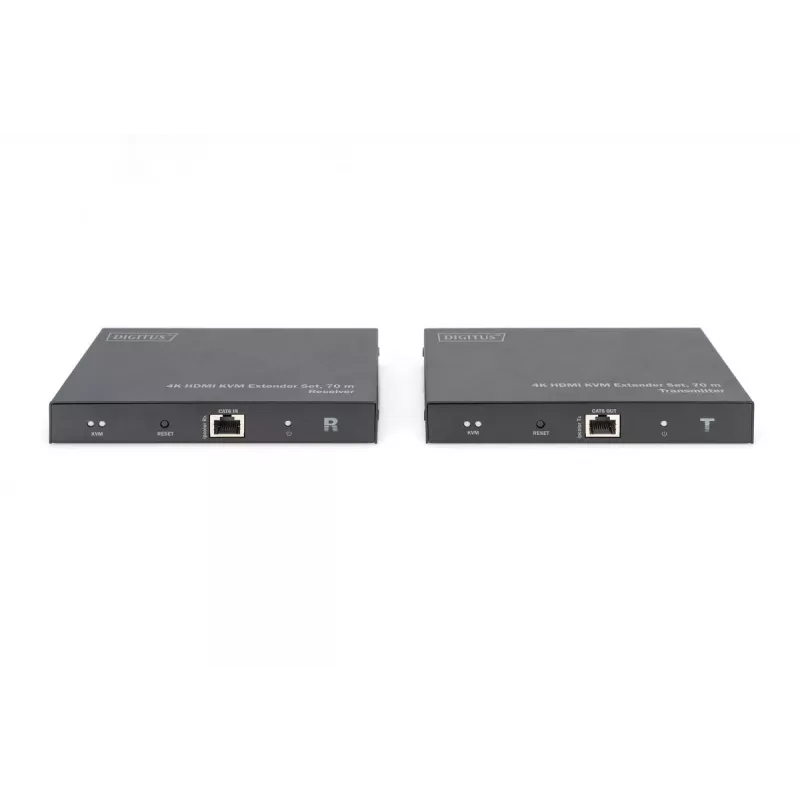 DIGITUS HDMI 2.0 HDMI KVM-extender set – 70 m, USB 1.1, touchpanel-ondersteuning