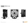 be quiet! Pure Rock 3 LX processorkoeler lucht 12 cm zwart 1 stk.