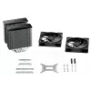 be quiet! Pure Rock Pro 3 processorkoeler lucht 12 cm zilver 1 stuk