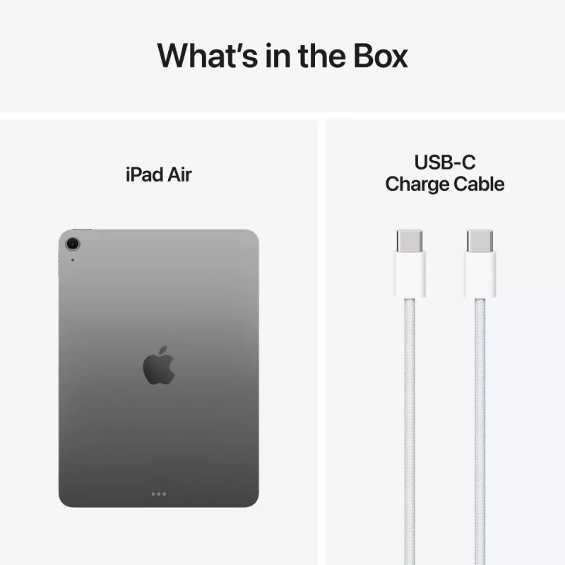APPLE iPad Air (2025) - M3 - 11in - 7e generatie - Wi-Fi - 512GB - Space Gray