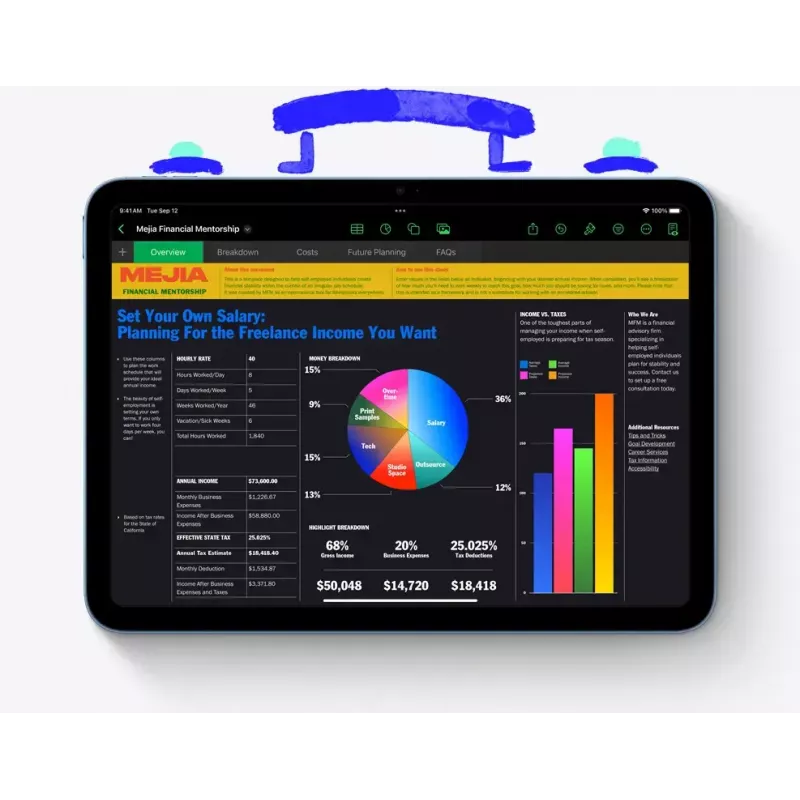 Tablet Apple iPad Air 11 inch M3 8GB 1TB iPadOS 18