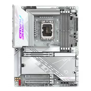 Moederbord GIGABYTE Z890 AORUS PRO ICE — Intel Z890, LGA 1851, ATX, DDR5, 4x DIMM, 4x M.2, 2.5Gb LAN, Wi‑Fi