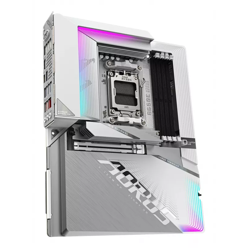 Moederbord GIGABYTE B650E AORUS STEALTH ICE, AMD B650E, socket AM5, ATX
