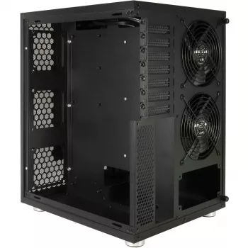 HDD-behuizing Inter-Tech NAS-8 2,5/3,5 inch zwart