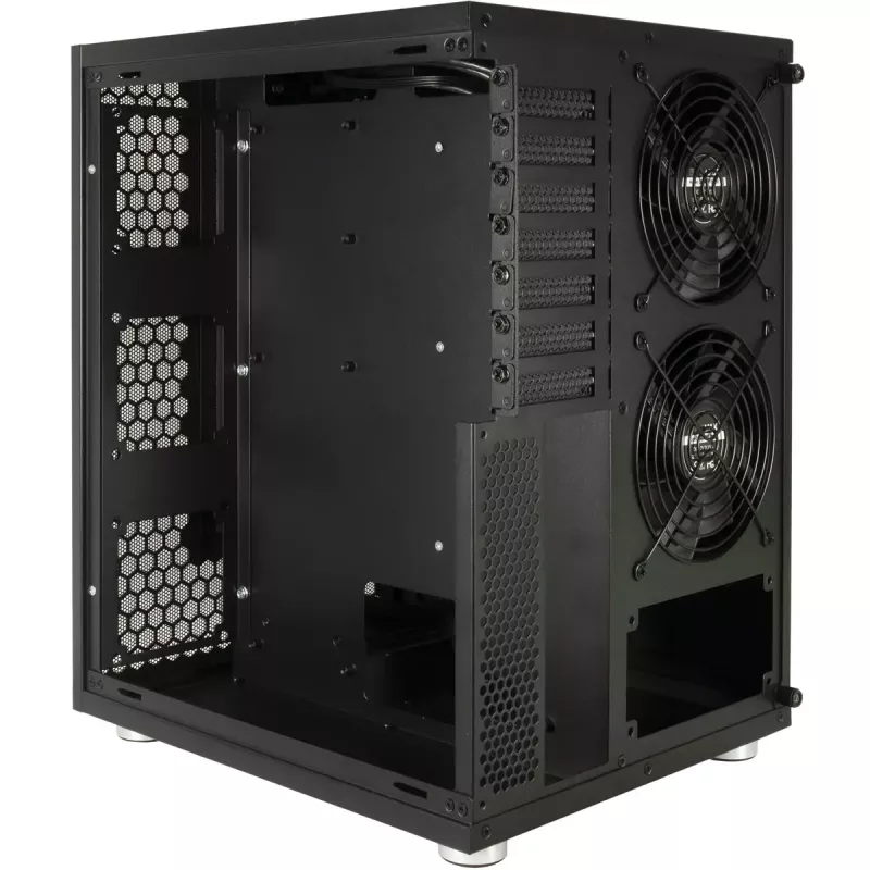 HDD-behuizing Inter-Tech NAS-8 2,5/3,5 inch zwart
