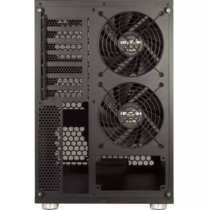 HDD-behuizing Inter-Tech NAS-8 2,5/3,5 inch zwart