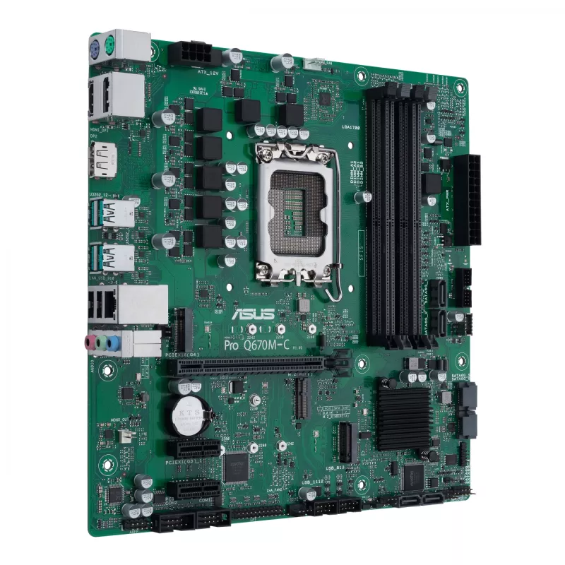 Moederbord ASUS PRO Q670M-C-CSM Intel Q670 LGA 1700 micro ATX