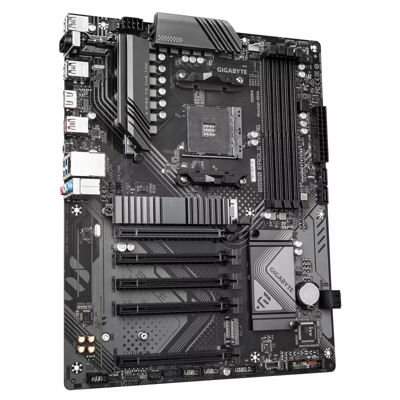 Moederbord GIGABYTE B550 EAGLE WIFI6 ATX, AMD B550, socket AM4, DDR4, 4x DIMM, 2x M.2, Wi‑Fi 6, Bluetooth 5.3