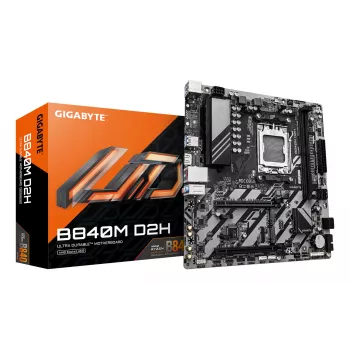 Moederbord GIGABYTE B840M D2H, AMD Ryzen 9000, socket AM5, micro ATX