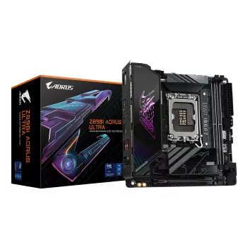 Moederbord GIGABYTE Z890I AORUS ULTRA, Intel-chipset, LGA 1851, Mini ITX