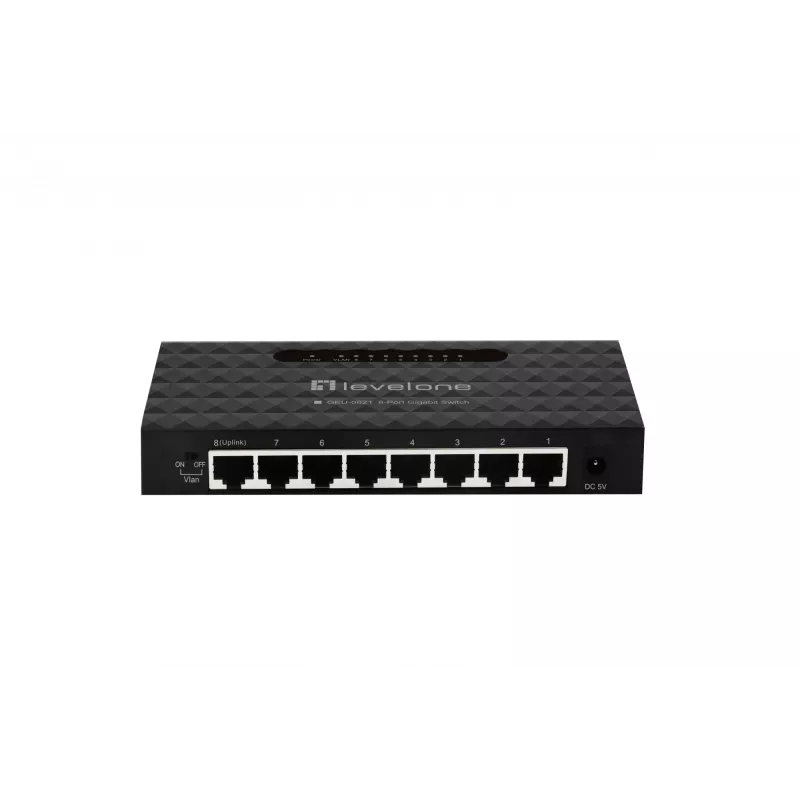 LevelOne GEU-0821 netwerkswitch managed Gigabit Ethernet (10/100/1000)