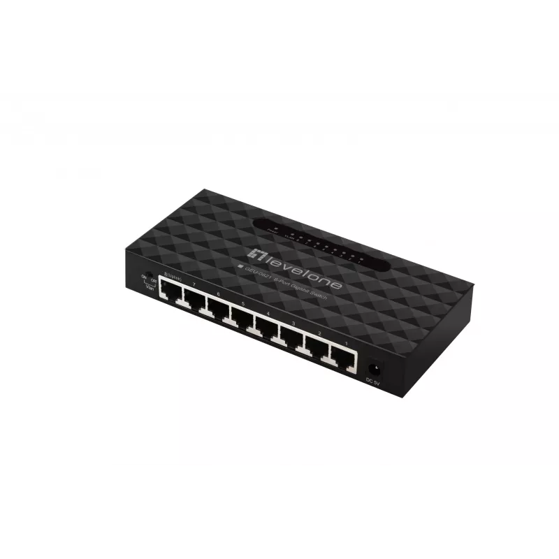 LevelOne GEU-0821 netwerkswitch managed Gigabit Ethernet (10/100/1000)
