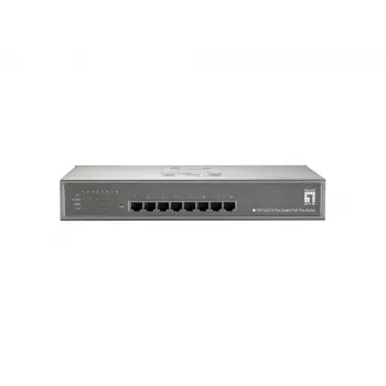 LevelOne 8-poorts Gigabit PoE switch, 802.3at/af PoE, 240W