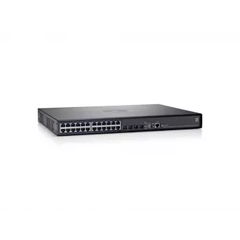 LevelOne 26-poorts stackbare L3 managed Gigabit Ethernet-switch, 4 poorten SFP/RJ45 combo, 2 moduleslots 10-Gigabit
