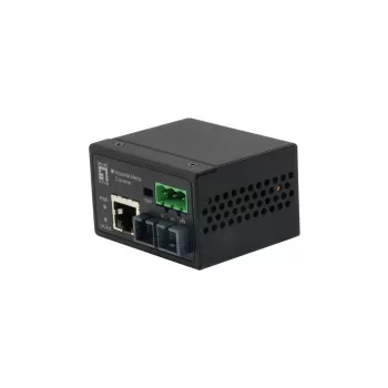 LevelOne RJ45 naar SC Fast Ethernet industriële mediaconverter, multimode vezel, 2 km, -40 °C tot 75 °C