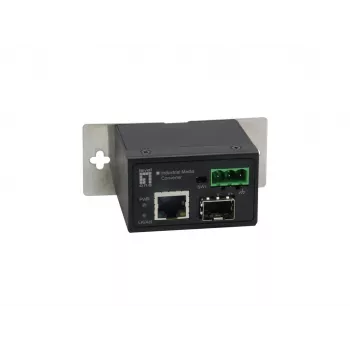 LevelOne RJ45 naar SFP Fast Ethernet industriële mediaconverter, -40 °C tot 75 °C