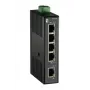 Unmanaged switch LevelOne 5-poorts Fast Ethernet industriële switch