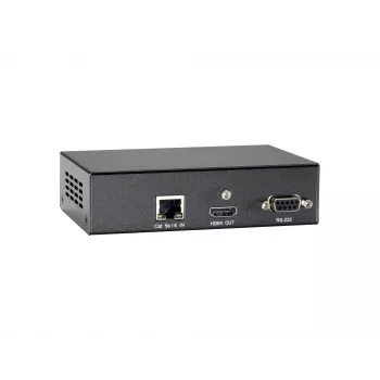 LevelOne HDMI over Cat.5 ontvanger, HDBaseT, 100 m, 802.3af PoE