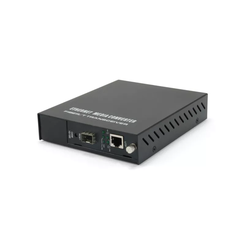 LevelOne RJ45-naar-SFP managed Fast Ethernet mediaconverter
