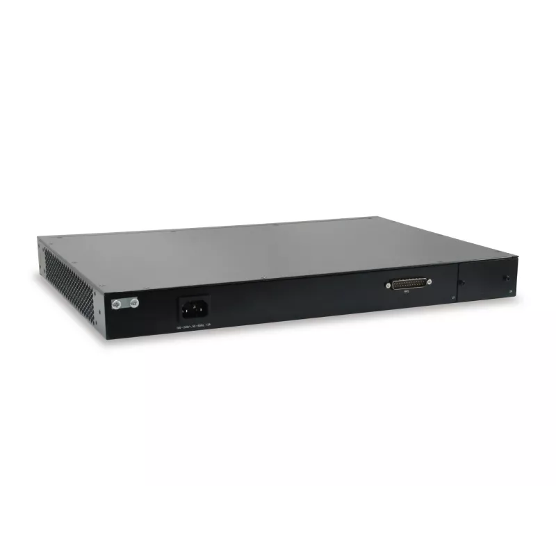 LevelOne KILBY 28-poorts stackbare L3 managed Gigabit-switch, 2 x 10GbE SFP+, 1 x 10GbE moduleslot