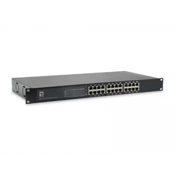 LevelOne 24-poorts Gigabit PoE-switch, 802.3at/af PoE, 630W