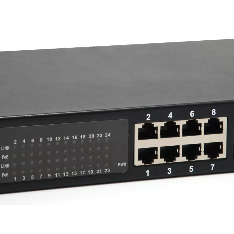 LevelOne 24-poorts Gigabit PoE-switch, 802.3at/af PoE, 630W