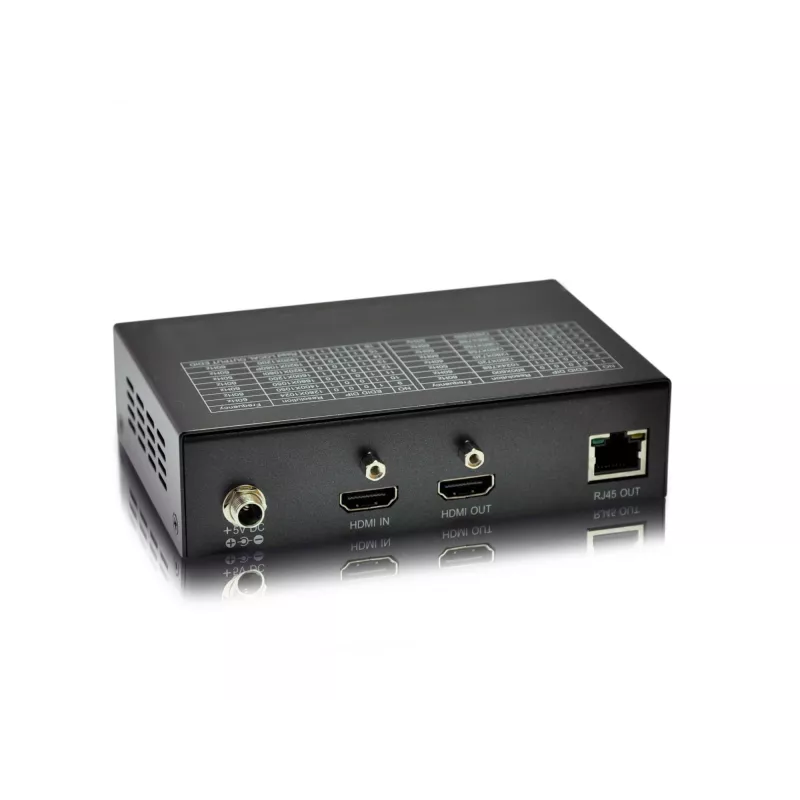 LevelOne HDMI over Cat.5 zender, 300 m, 1920 x 1200 pixels, AV-zender, 300 m, zwart