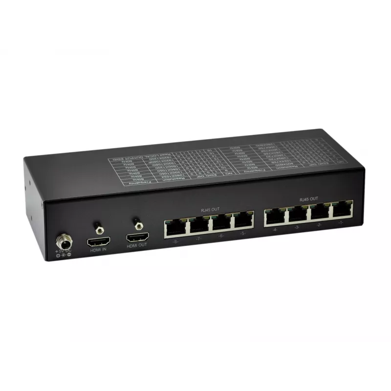 LevelOne HDMI over Cat.5 zender, 300m, 8 kanaaluitgangen