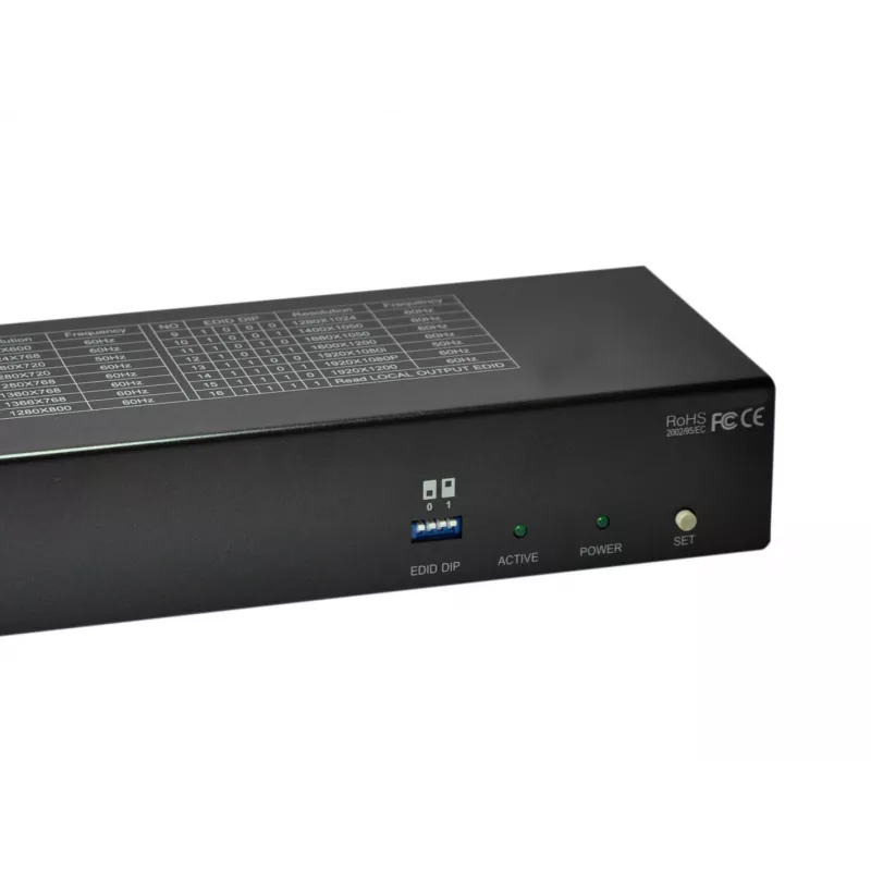 LevelOne HDMI over Cat.5 zender, 300m, 8 kanaaluitgangen