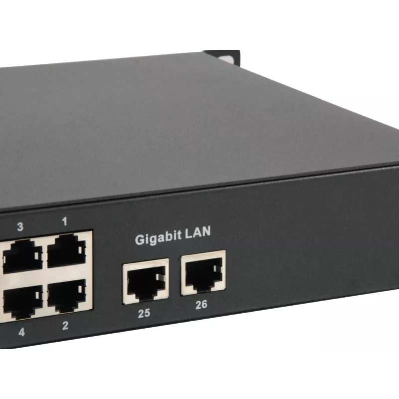 Unmanaged switch LevelOne FGP-2601W150 26-poorts Fast Ethernet PoE