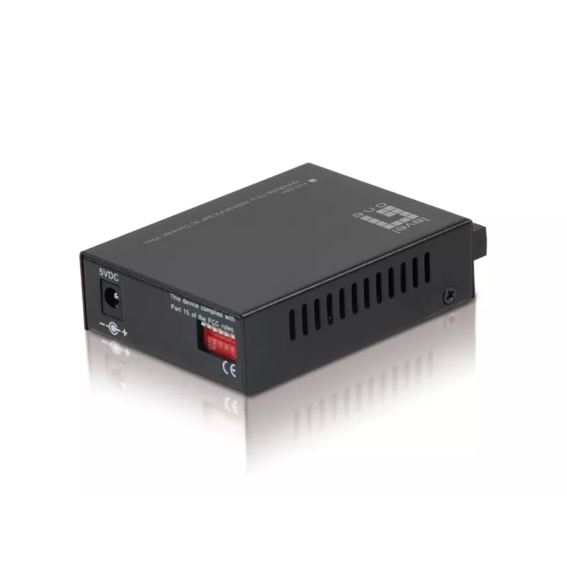 LEVEL ONE FVT-2201, RJ45 naar SC Fast Ethernet mediaconverter