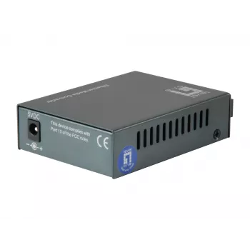 LevelOne RJ45 naar SC Fast Ethernet mediaconverter, singlemode vezel, 1550nm, 120km