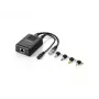 LevelOne Fast Ethernet PoE-splitter, 802.3af PoE, 5-12V DC-uitgang