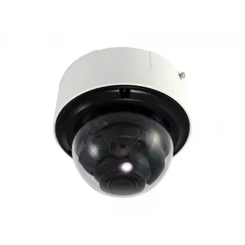 LevelOne GEMINI fixed dome IP-netwerkcamera, 2 megapixel, H.265, 60fps HFR, 4,3x optische zoom, IR-LED's, binnen/buiten
