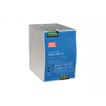 LevelOne 24V DC industriële voeding POW-2462 480W DIN-rail -20 tot +70 °C