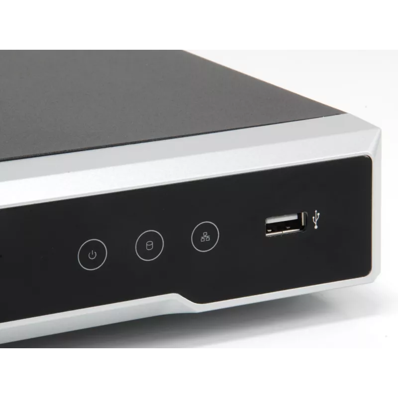 LevelOne GEMINI 8-kanaals PoE netwerk-videorecorder, 8 PoE-uitgangen, H.265