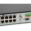 LevelOne GEMINI 8-kanaals PoE netwerk-videorecorder, 8 PoE-uitgangen, H.265