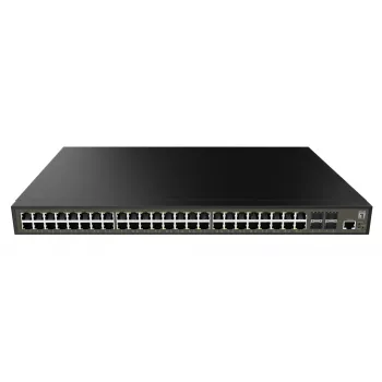 LevelOne GEL-5271 netwerk-switch managed L2+ Gigabit Ethernet (10/100/1000) 1U zwart